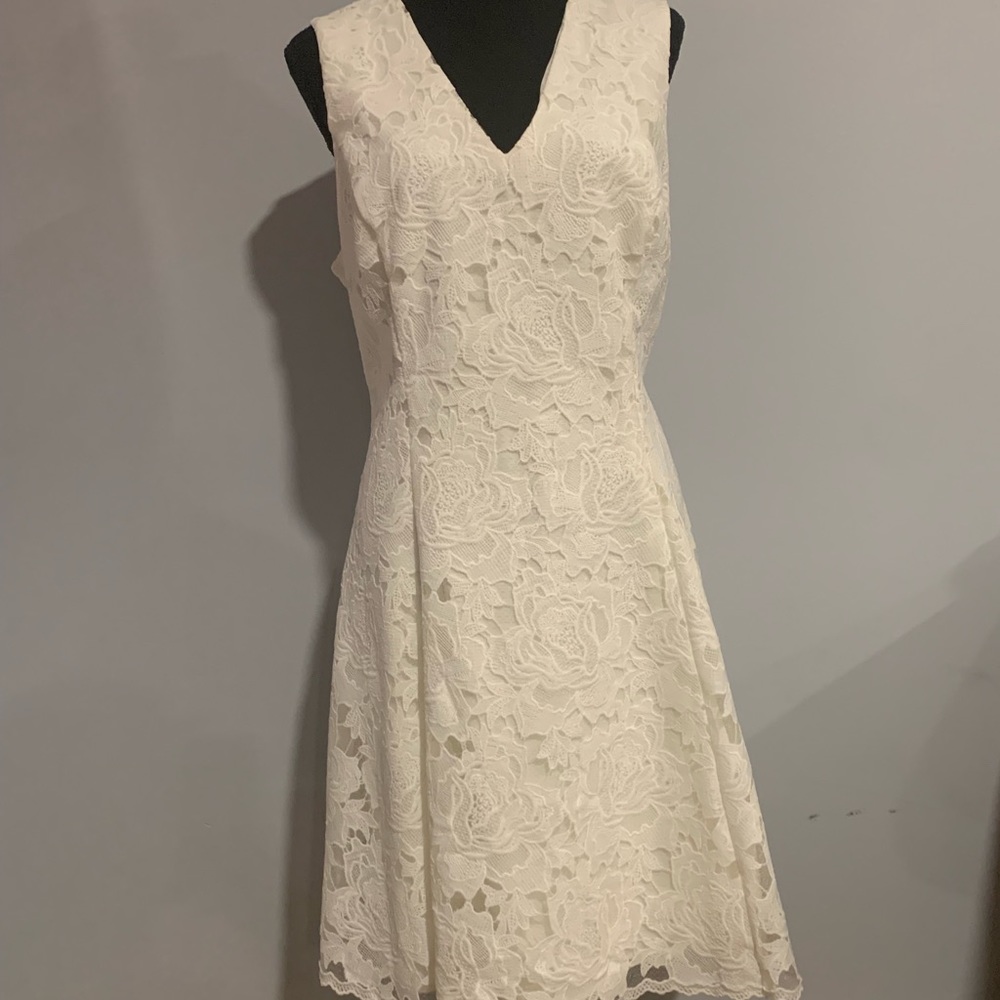 Off white lace dress